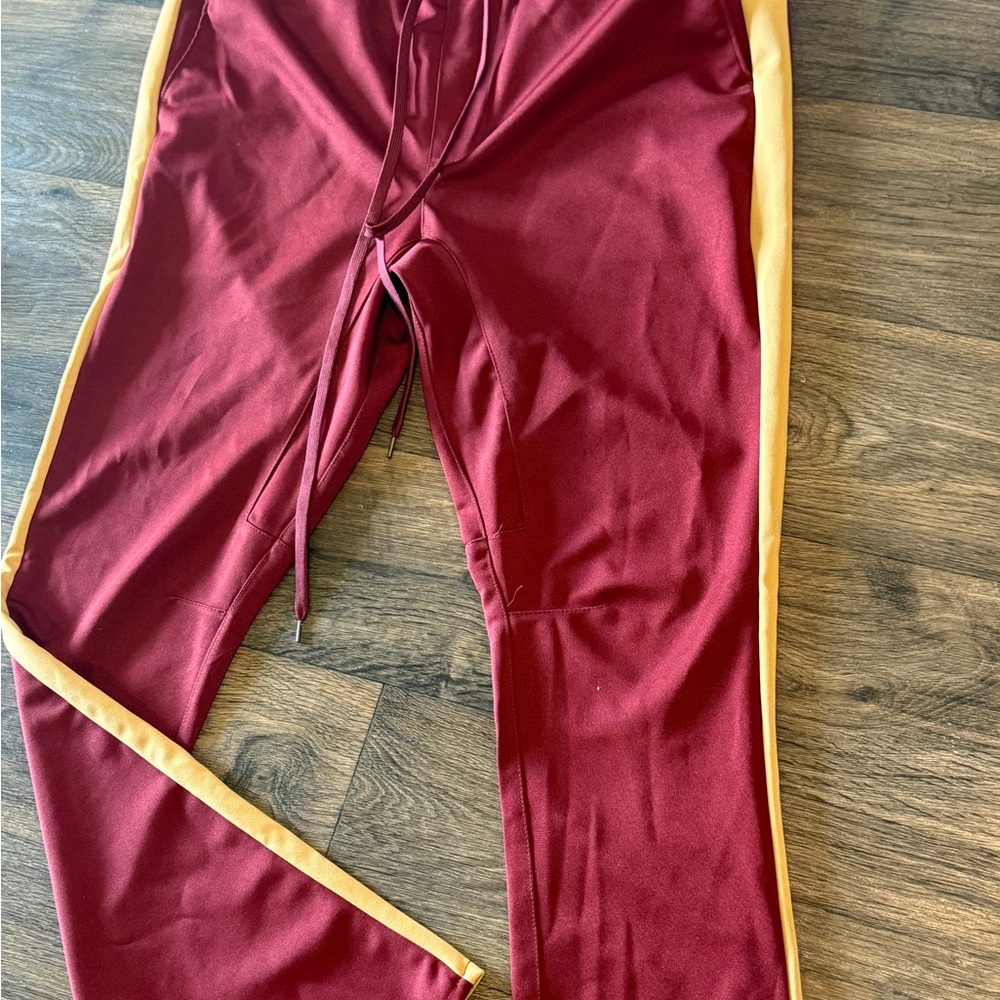 PacSun Maroon Track Pants
